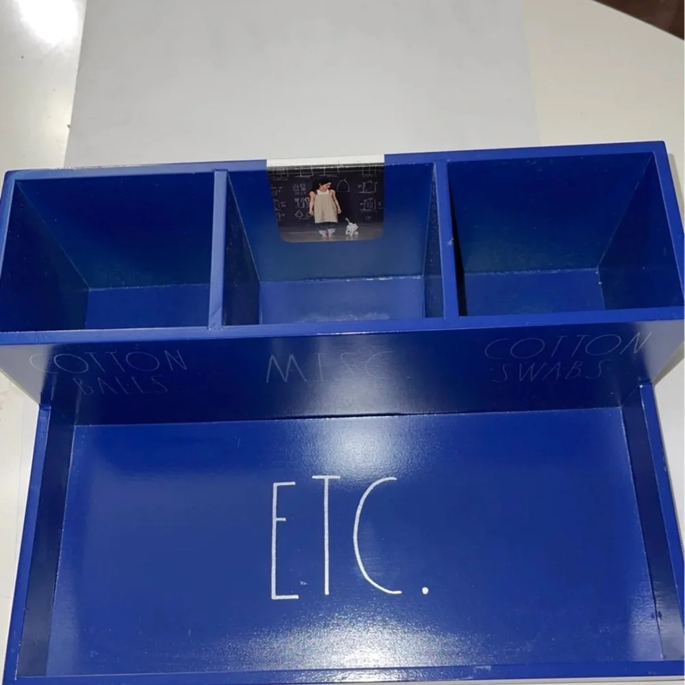 Rae Dunn Bathroom Organizer.